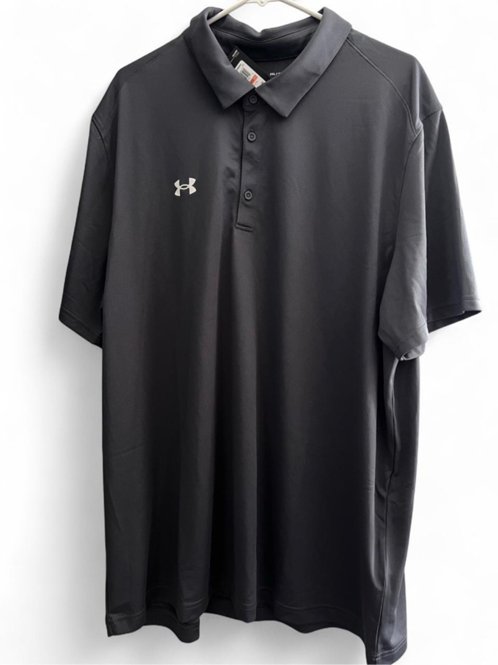 Under Armour Grey Men's Performance Polo with Logo